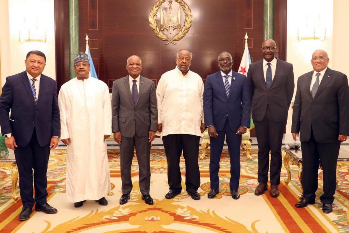 Les présidents d’Assemblée et de Section de la région Afrique