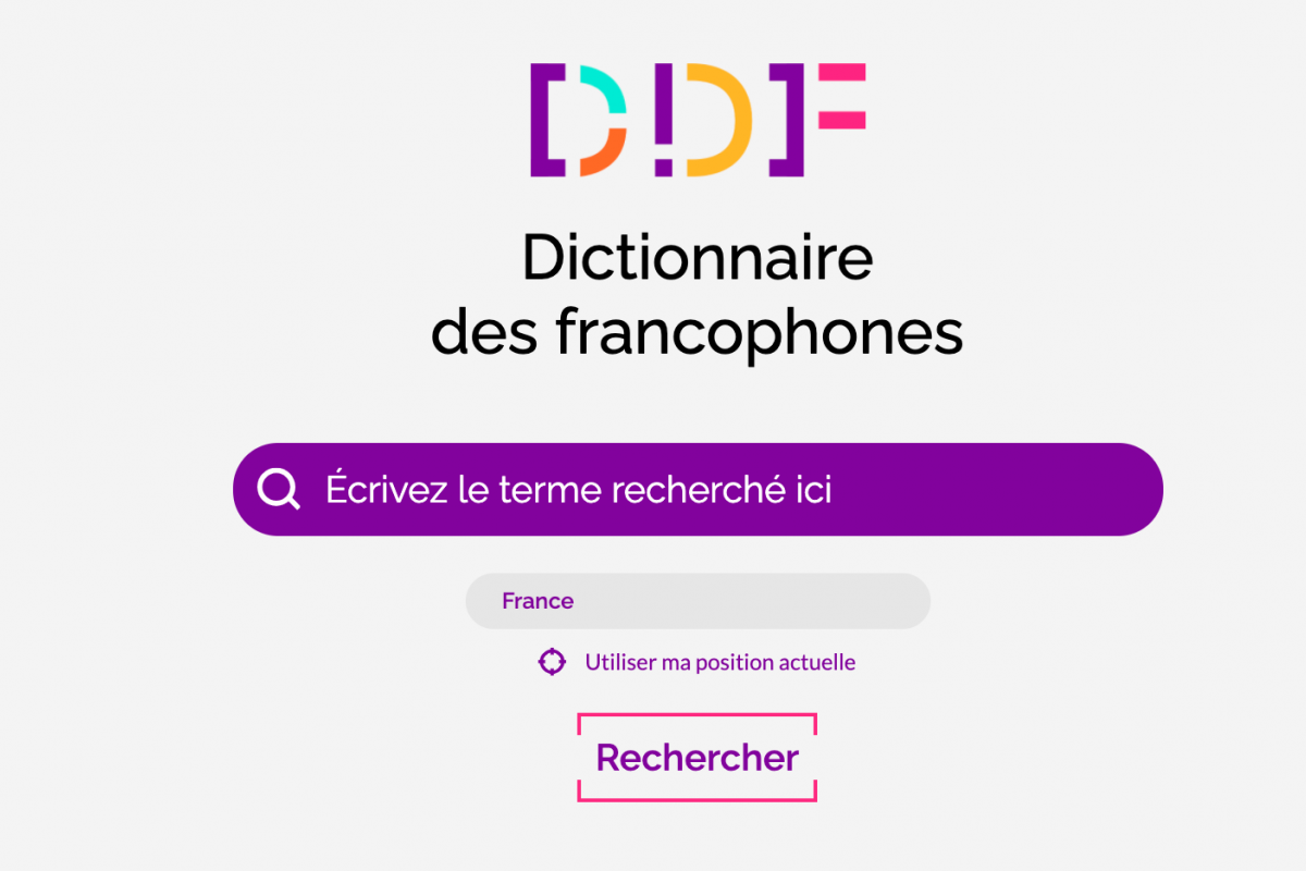 Le dictionnaire des francophones