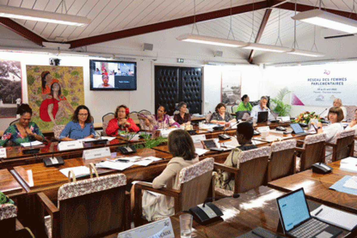 Réunion du Réseau des femmes parlementaires (Papeete, 2022)