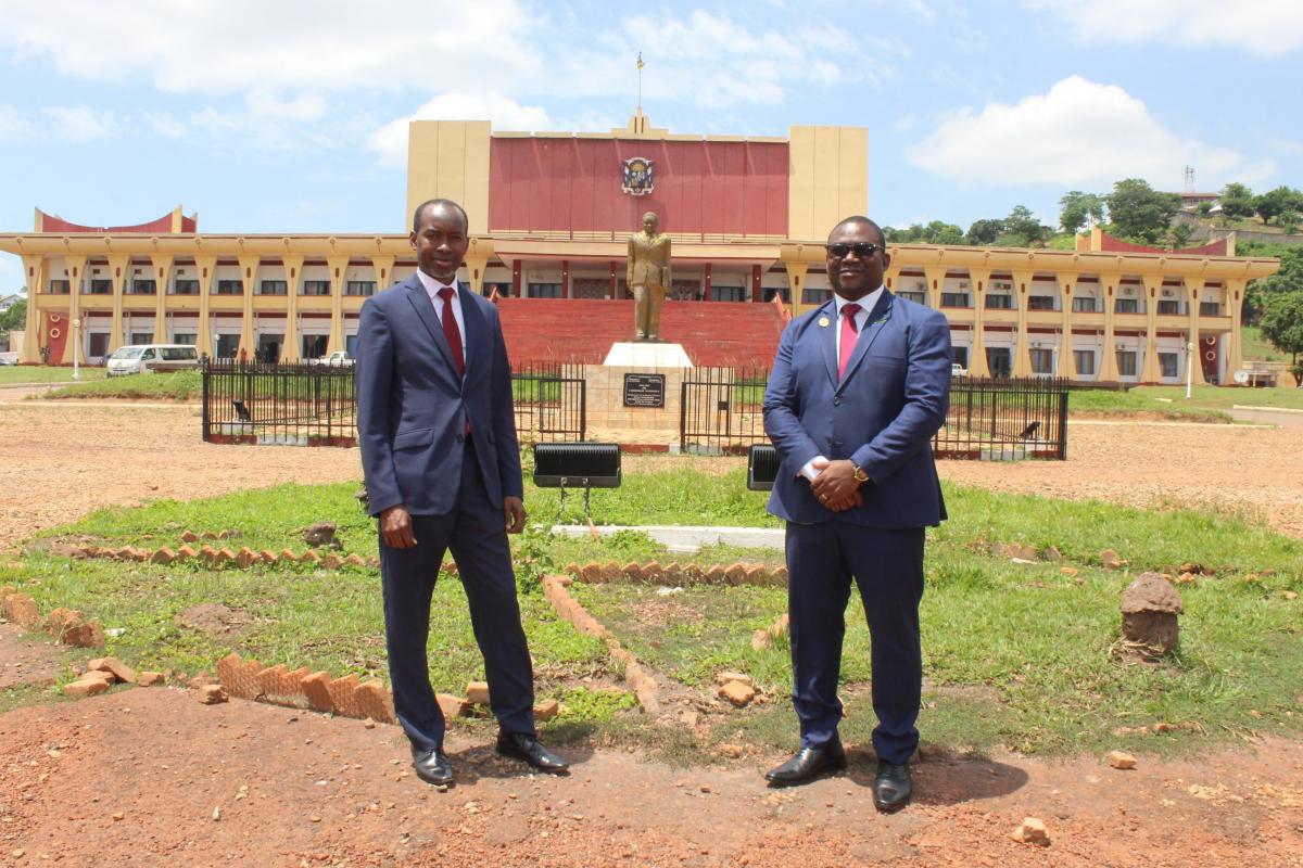 Mission d'évaluation à Bangui